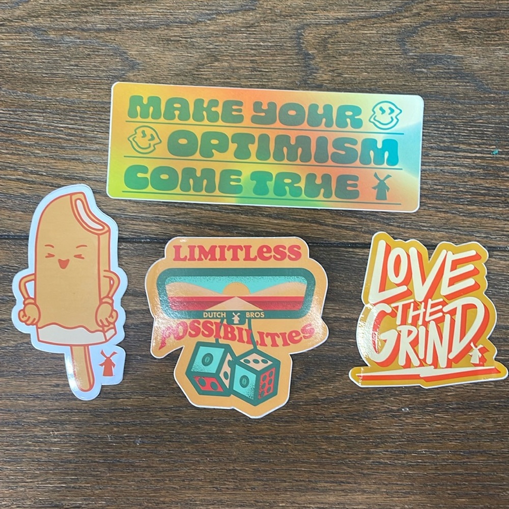Dutch Bros Stickers